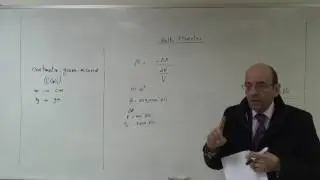 The Concept of Bulk Modulus and an Example on it, 22/2/2017