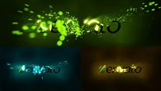 Particle Storm Logo Reveal /// After Effects Template