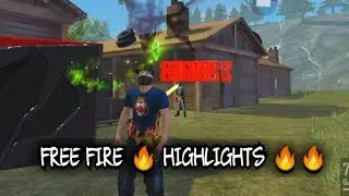 free fire 🔥 highlights || snip bro gaming ||#raistarff #gyangaming