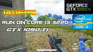 PUBG LITE 140FPS ON  LOW GAMING PC CORE I3 3TH GEN GTX1050 TI GAME CAN RUN ON LOW CPU AND GPU 2021