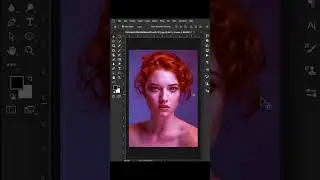 Adjusting the color of the photo in Photoshop