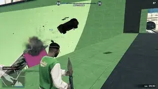 RPG VS INSURGENT VS TRAIN! [GTA 5 ONLINE] [ROUND 2]