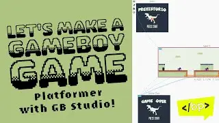 Make a Gameboy Game: Platformer with GB Studio!