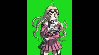 Danganronpa v3 animation green screen pack (Miu Iruma,Kirumi Tojo,Tsumugi Shirogane,Maki Harukawa)