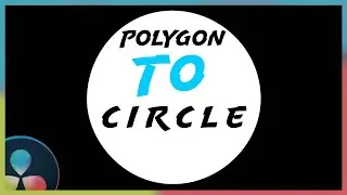 Polygon to Circle Path in DaVinci Resolve