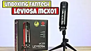 UNBOXING FANTECH LEVIOSA MCX01 | MIC BUAT KONTEN SEHARI HARI