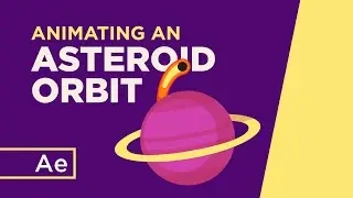 Animating an Orbiting Asteroid in After Effects