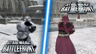 STAR WARS BATTLEFRONT 1 MAPS CONVERTED TO BATTLEFRONT 2 COMPARISON