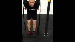 Muscle up progression #1 - Ring dip negative