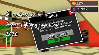 All working codes in Anime Fighting Simulator June 2020