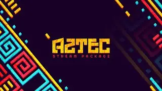 Aztec, Animated Twitch Overlay : Ancient Stream Package