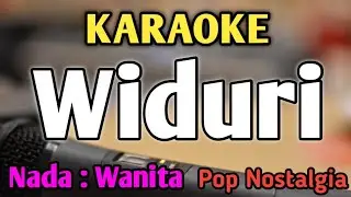 WIDURI - KARAOKE || NADA WANITA CEWEK || Pop Nostalgia || Broery || Live Keyboard