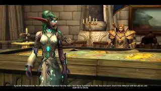 Tyrande Meets Anduin Wrynn Cutscene patch 8.1 - Battle for Azeroth