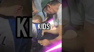 THE GOAT TEACHING KIDS🐐#devonlarratt #armwrestling #training