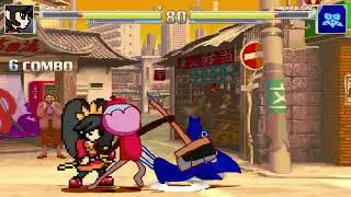 mugen-Ashley (me) vs Mordecai