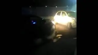 Во Владивостоке автолюбитель таранит чужую машину