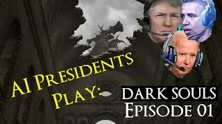 Trump, Biden, and Obama play Dark Souls: Remastered