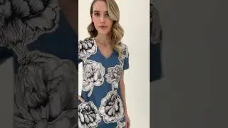 Платье женское 5231 3751 цвет Сапфир