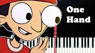 He's a Really Bad Guy (Xyle the Trilogy #1) (ft. fgteev) (Beginner Piano Tutorial)