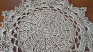Большая салфетка из джута