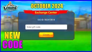Lords mobile New Redeem code|New Redemption Code October 2024