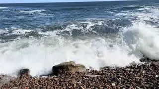 Listen to the Popples rolling as the wave recedes