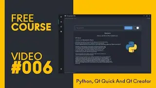 PYTHON and QT QUICK - Menu Animation (Toggle Button) And Remove Title Bar - [MODERN GUI] - 