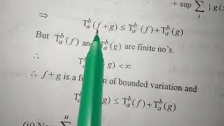 Functions of Bounded Variation-2