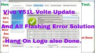 Vivo Y51L Volte Update Flashing Guide & Firmware Link,