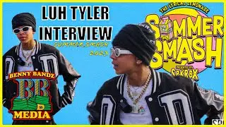 LUH TYLER Interview Lyrical Lemonade Summer Smash 2023 presented by #spkrbx