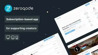 Createry - Memberships like Patreon | No-Code App Template
