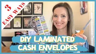 How to make Cash Envelopes WITHOUT a Laminator 3 Different Ways | Tutorial | DIY Cash Envelopes