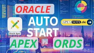 How to Auto Start Run ORDS Oracle Apex 1 Click Solution with CMD Batch file on Windows