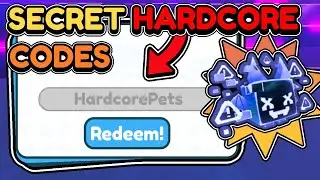 😱This *SECRET HARDCORE CODE* GIVES FREE HARDCORE PETS in Pet Simulator X