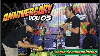 Kemeriahan Anniversary JOGLO SCREENPRINTING yang ke 5