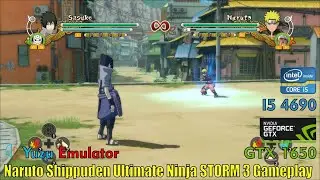 Naruto Shippuden Ultimate Ninja Storm 3 Yuzu Gameplay