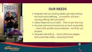 Building a dev-focused learner management system with Django with Sheena O'Connell - DCUS 2022
