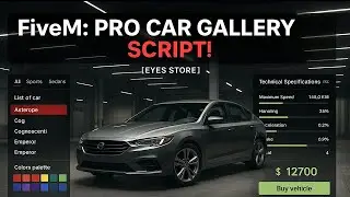 Eyes Store FiveM Advanced Gallery Script Showcase