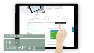 1-Klick Nachbestellung - Tipps von Lensbest