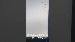 NiceHash Profitabilitywith 5500xt & Ryzen 5600G! Do Not GPU Mine w/ the APU! 