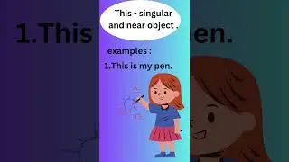 What is a demonstrative pronoun @englishwalididi