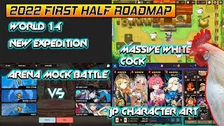 Guardian Tales 2022 Update Roadmap First Half
