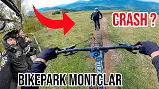 J'AI FAILLI TOMBER // DÉCOUVERTE Du BIKEPARK De MONTCLAR !!! MTB DOWNHILL