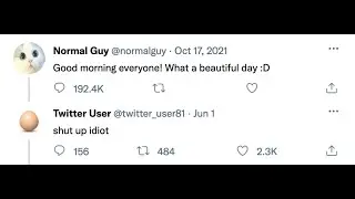 pov: you use twitter
