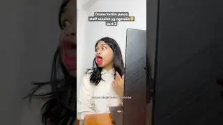 part 2 drama ketika punya staff sekolah yg ngeselin #alwanrk #comedy #shorts