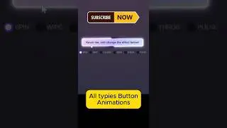All Types of Website Animated Buttons Using HTML, CSS, and JavaScript 