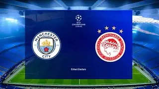 Manchester City vs Olympiacos | Etihad Stadium | UEFA Champions League | PES 2021