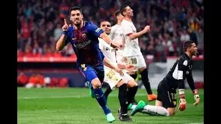 Sevilla vs Barcelona 0-3 - Goal Luis Suárez -21/04/2018 ● HD