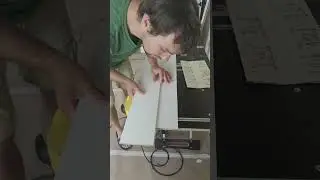 Отрезаю доборную планку