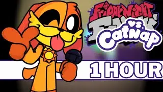 DOGGONE HAPPY - FNF 1 HOUR SONG Perfect Loop (VS Catnap V2  Poppy Playtime Chapter Smiling Critters)
